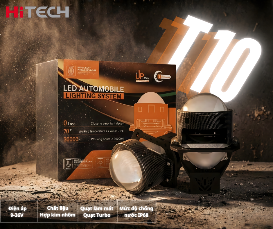 Bạn đang tìm địa chỉ lắp đặt đèn bi pha WEKWOLF T10 chính hãng tại Việt Trì, Phú Thọ cho ô tô? Auto Toàn Phát chuyên nâng cấp đèn bi pha WEKWOLF với quy trình thi công chuyên nghiệp, đi dây gọn gàng và căn chỉnh ánh sáng chuẩn kỹ thuật.