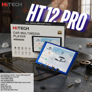 Độ Màn Hình Android Ô Tô Hitech HT12 Pro (6GB/128GB) Tích Hợp Camera 360 Tại Auto Toàn Phát- Việt trì, Phú Thọ Chính Hãng
