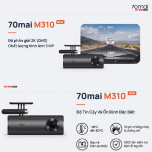 Alternative view of Lắp Đặt Camera Hành Trình 70mai Dash Cam M310 Chính Hãng Tại Toàn Phát Auto