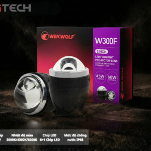 Lắp Đặt Bi Gầm Ô Tô WEKWOLF Laser Đơn 3 Inch Tại Auto Toàn Phát- Việt trì, Phú Thọ Chính Hãng