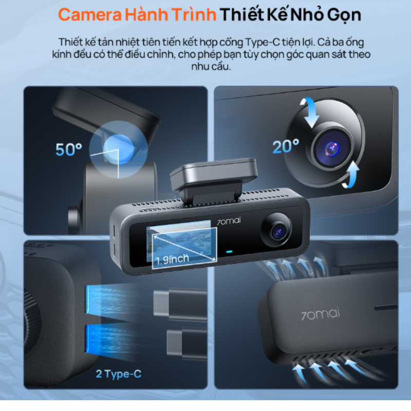 Lắp Đặt Camera Hành Trình 70mai T400 Chính Hãng Tại Toàn Phát Auto - Ảnh 7