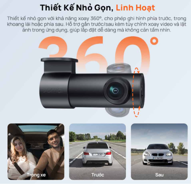 Lắp Đặt Camera Hành Trình 70mai M310 Plus 3K Chính Hãng Tại Toàn Phát Auto - Ảnh 3