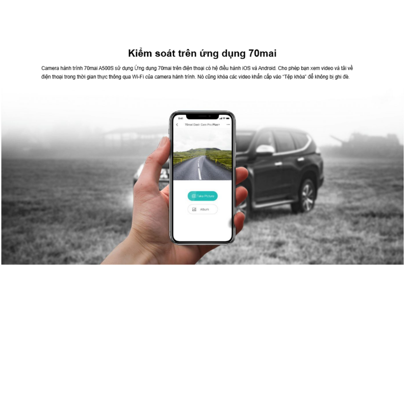 Lắp Đặt Camera Hành Trình 70mai A500S Chính Hãng Tại Toàn Phát Auto - Ảnh 3