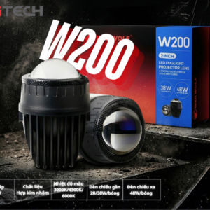 Độ đèn bi led, laser
