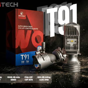 Lắp đặt đèn bi cầu mini WEKWOLF T91 Pro tại Auto Toàn Phát – Việt Trì, Phú Thọ chính hãng là giải pháp nâng cấp ánh sáng hiệu quả dành cho nhiều dòng ô tô hiện nay. WEKWOLF T91 Pro sở hữu thiết kế mini nhỏ gọn