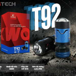 Lắp đặt đèn bi cầu mini WEKWOLF T92 Pro tại Auto Toàn Phát – Việt Trì, Phú Thọ chính hãng là giải pháp nâng cấp ánh sáng hiệu quả