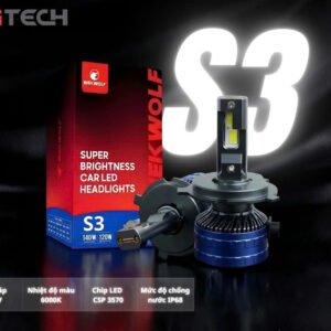 Độ Đèn LED Tăng Sáng S3 chính hãng WEKWOLF Tại Việt Trì