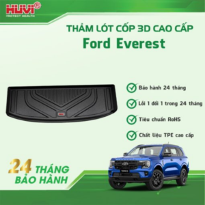thảm lót cốp ô tô Ford Everest 3D