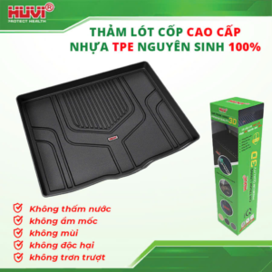 Lắp đặt thảm lót cốp ô tô VinFast VF7 2024