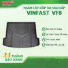 Lắp đặt thảm lót cốp ô tô Vinfast VF8 2022-2025 nhựa TPE nguyên sinh Huvi tại Phú Thọ| Auto Toàn Phát