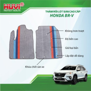 thảm lót rối ô tô Hond BRV 2023