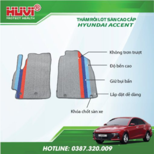 Lắp đặt thảm lót rối ô tô Hyundai Accent 2024 nhựa PVC cao cấp tại Phú Thọ| Auto Toàn Phát Huvi tại Phú Thọ| Auto Toàn Phát