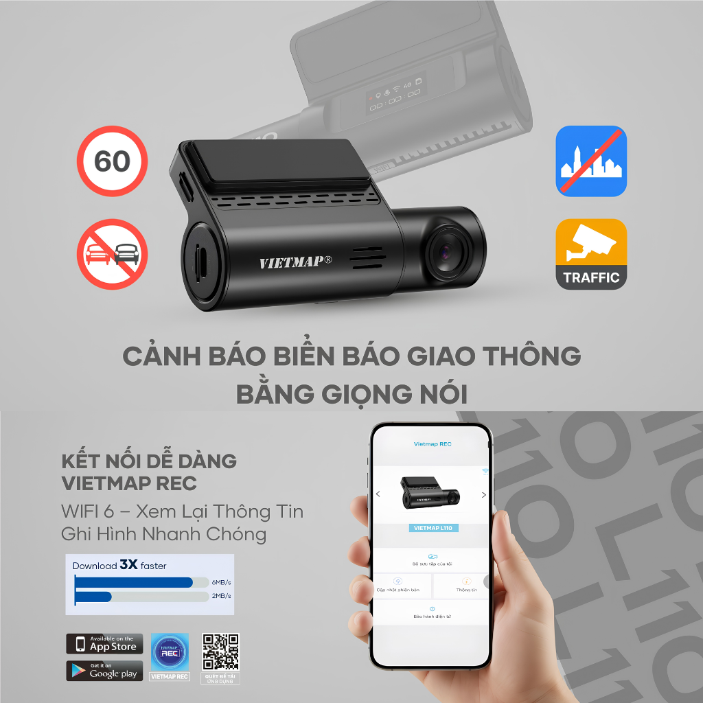 VIETMAP L110 4G Chính Hãng Tại Phú Thọ | AUTO TOÀN PHÁT - Ảnh 3
