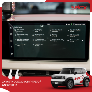 Lắp Đặt Màn Hình Dài SetCar Vision VF3